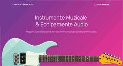 Desktop Screenshot of echipamente-muzicale.ro