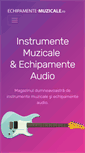 Mobile Screenshot of echipamente-muzicale.ro